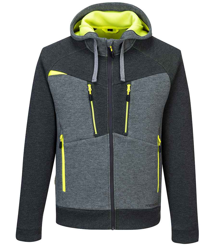 Portwest DX4 Zipped Hoodie - Metal Grey